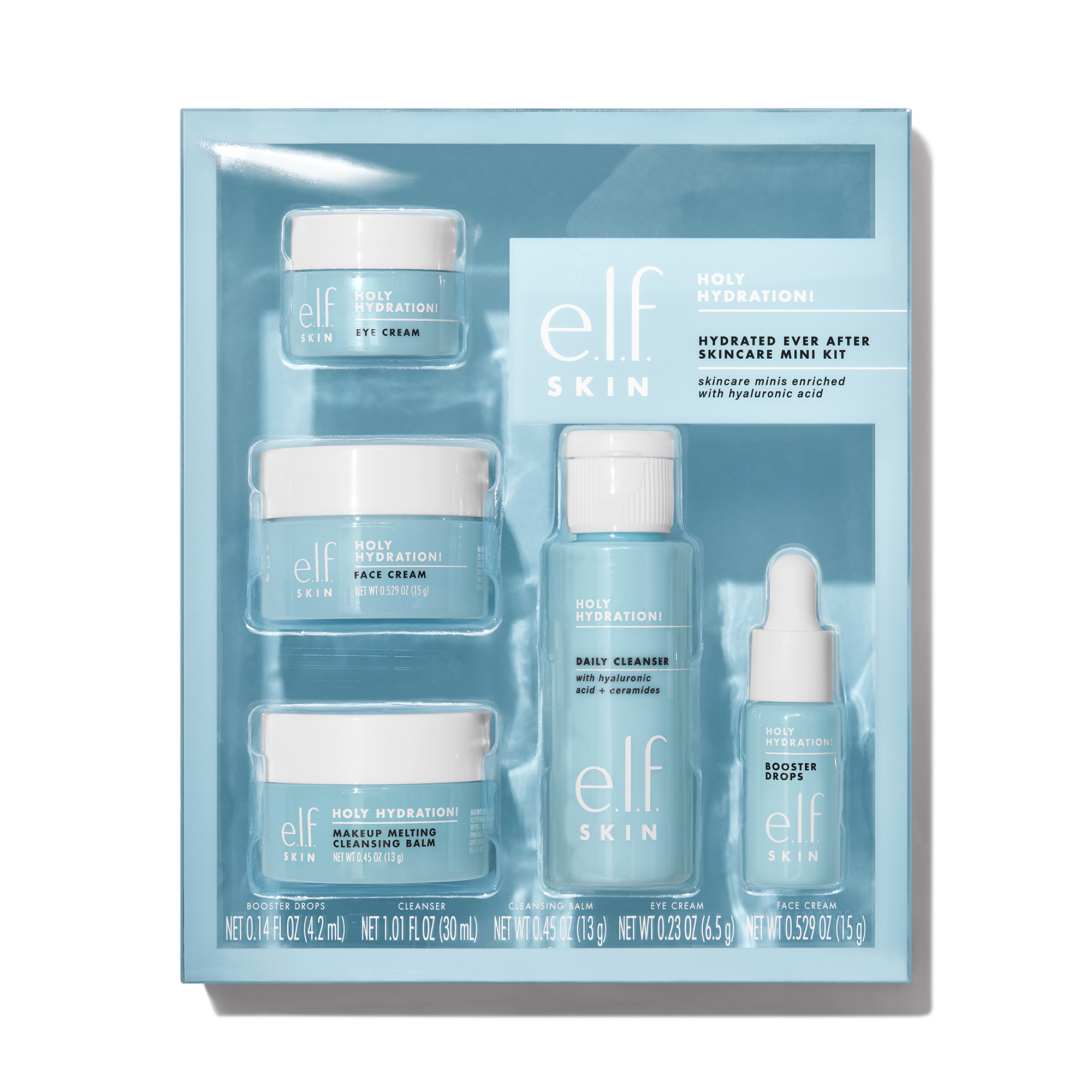 e.l.f. Hydrated Ever After Hydrating Skincare Set - Travel Size