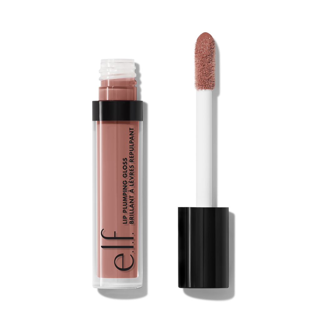 e.l.f. Petal Pressed Lip Plumping Gloss - Rosy Beige