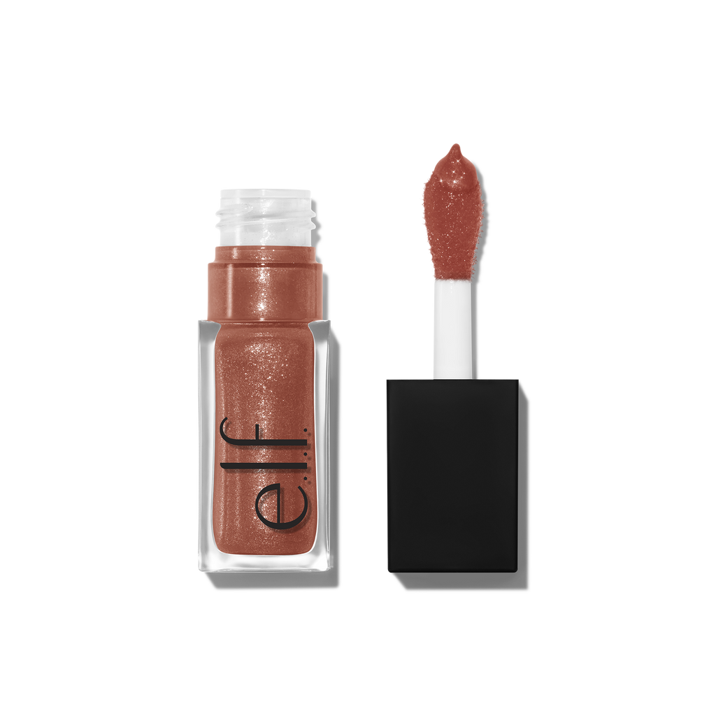 e.l.f. Super-neutral Rosy Beige Glow Reviver Lip Oil Glimmer