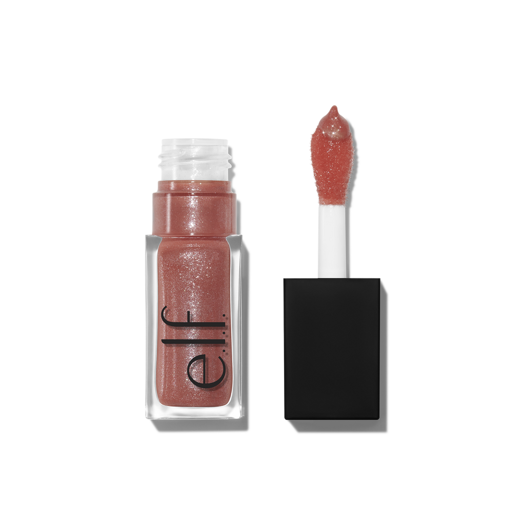 e.l.f. Princess Cut Pink Beige Glow Reviver Lip Oil Glimmer