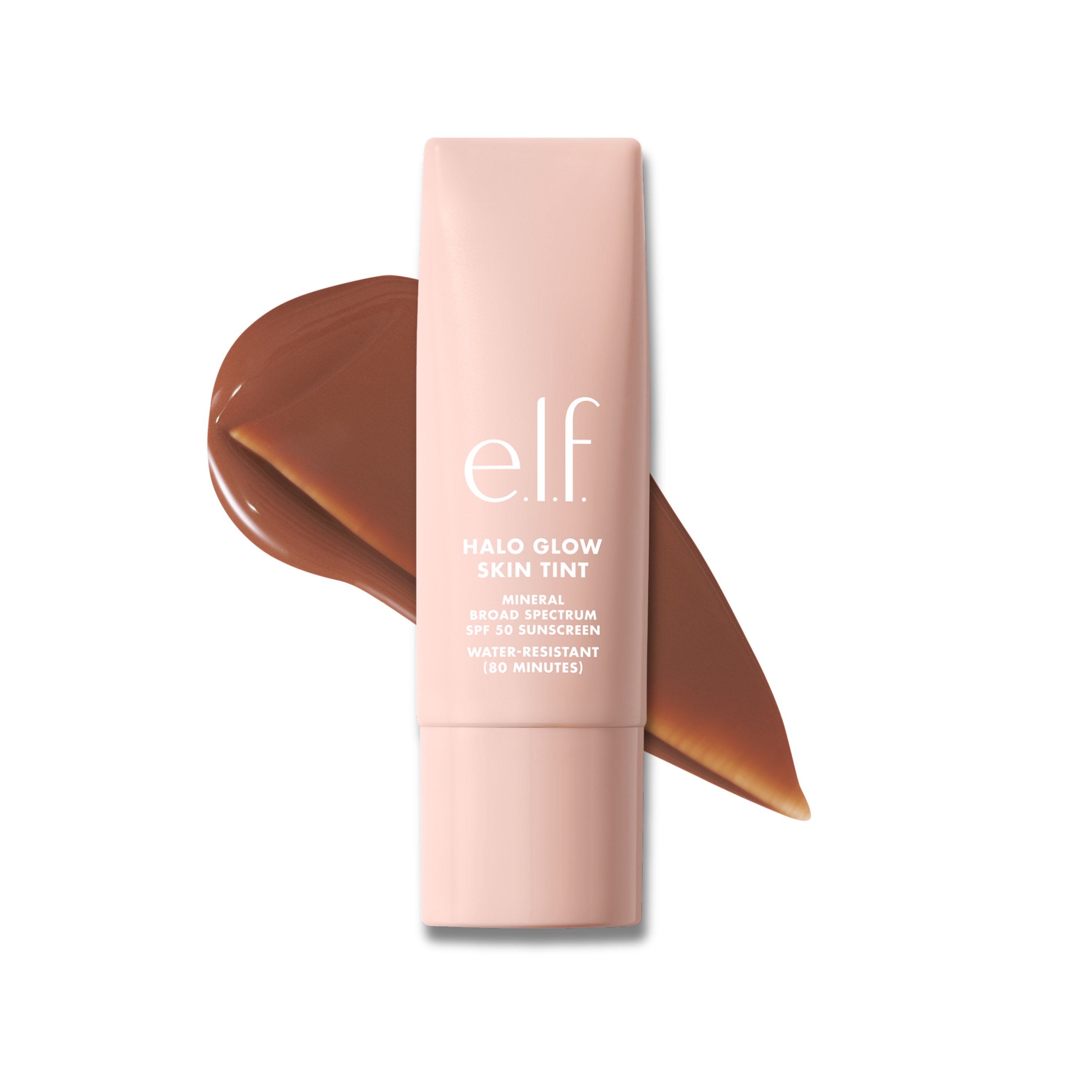 e.l.f. Halo Glow Skin Tint SPF 50 + 15 Deep Cool, Water Resistant